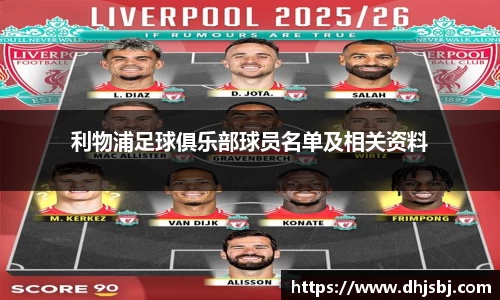 利物浦足球俱乐部球员名单及相关资料